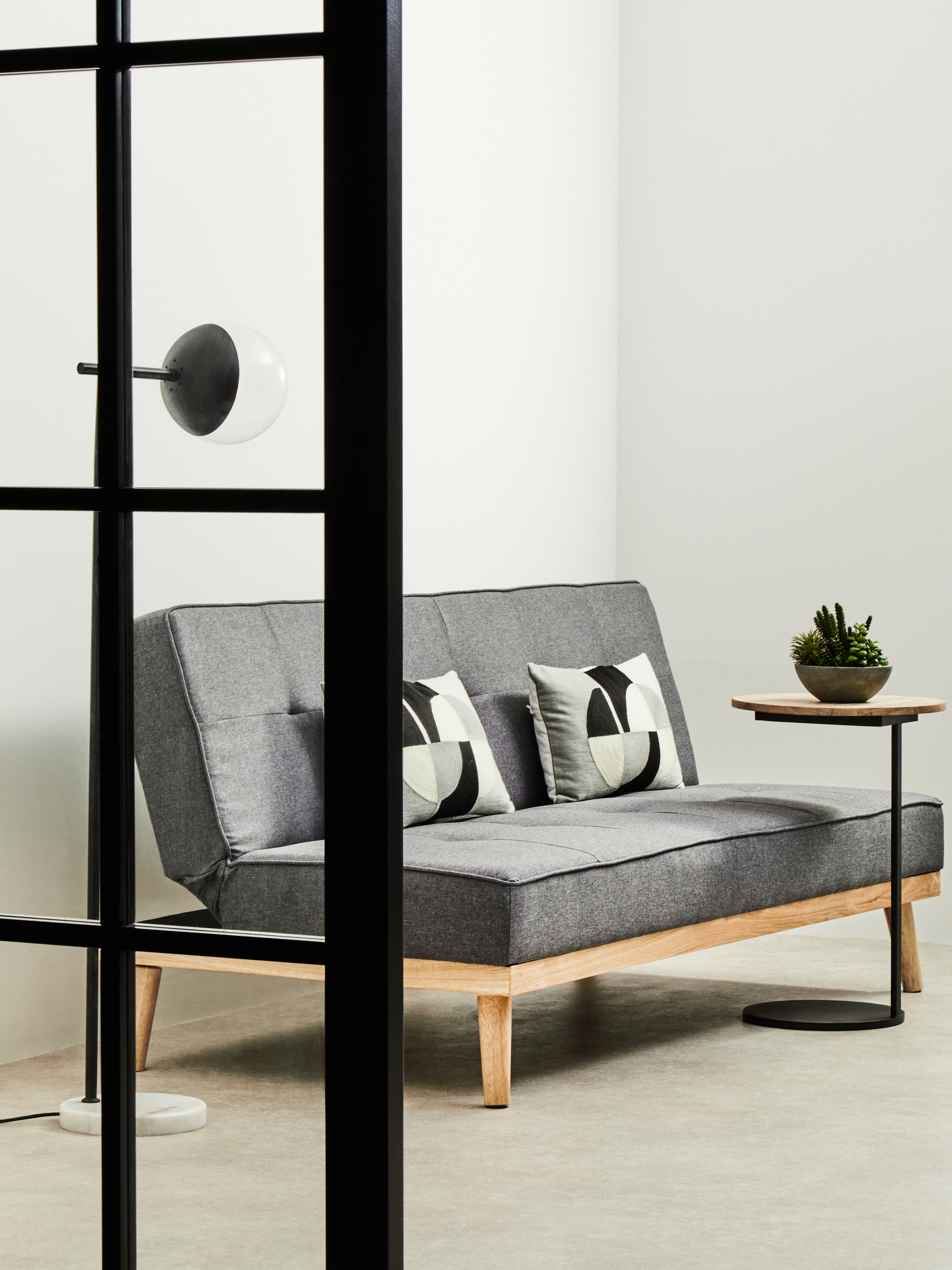 Kidston Black Finish Floor Lamp